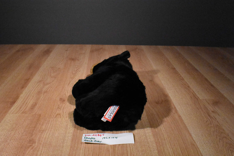 Douglas Boulder the Black Bear Beanbag Plush