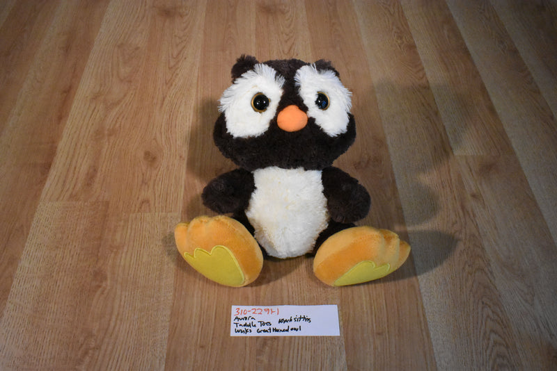 Aurora Taddle Toes Winks the Great Horned Owl Beanbag Plush