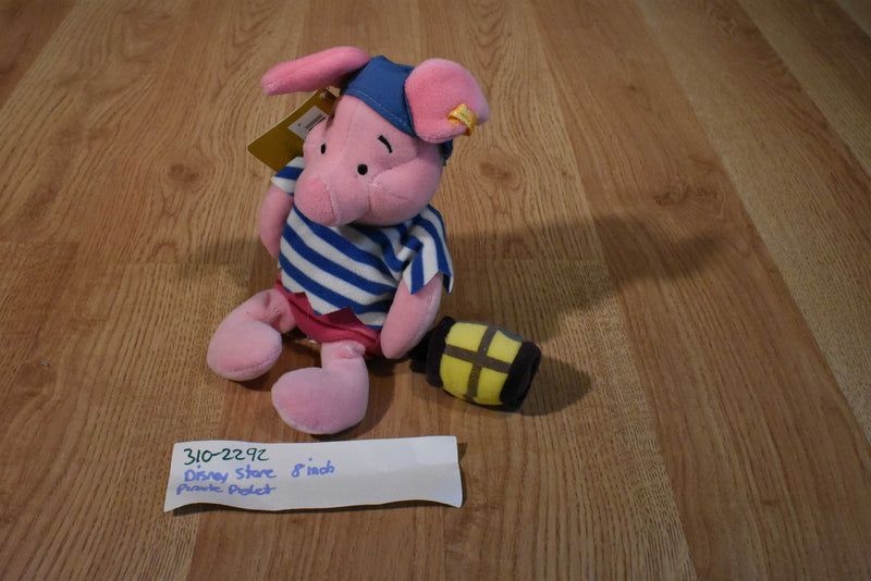 Disney Store Pirate Piglet Beanbag Plush