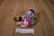 Disney Store Pirate Piglet Beanbag Plush