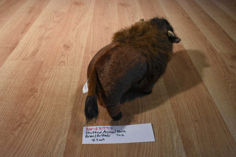 Stuffed Animal House Bison Buffalo 2016 Plush