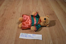 Disney Store Japan Family Pooh Beanbag Plush in a Kimono