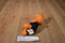 Disney Store Orange Halloween Piglet Beanbag Plush