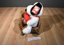 Dan Dee Musical Snoopy With Red Heart 2015 Plush and Woodstock