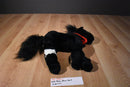 Wells Fargo Pony Al the Black Horse Pony with White Blaze
