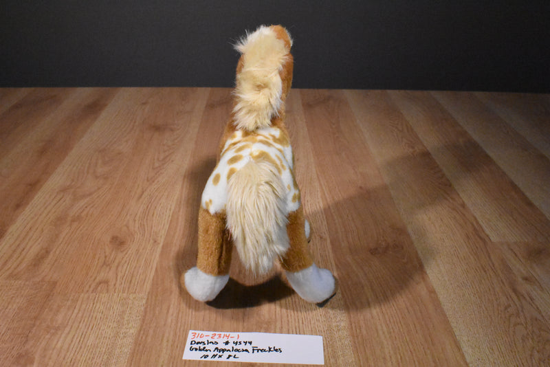 Douglas Freckles the Golden Appaloosa Horse Pony Foal Plush