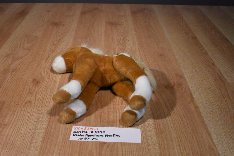 Douglas Freckles the Golden Appaloosa Horse Pony Foal Plush