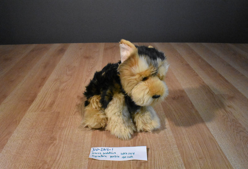 Ganz Webkinz Signature Yorkie WKS1014 Beanbag Plush (No Code)