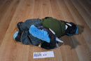 Build-A-Bear Dark Grey and Blue Stegosaurus Dinosaur 2013 Plush With Blue Eyes