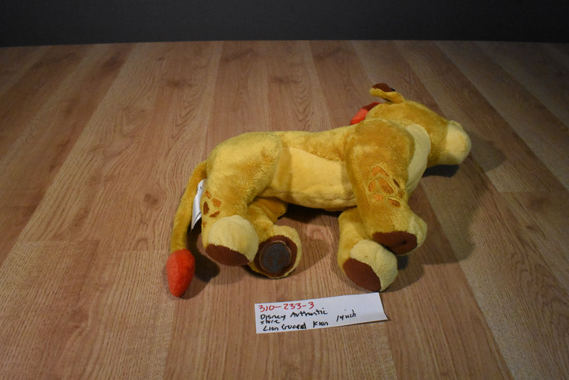 Disney Parks Authentic The Lion Guard Floppy Kion Plush