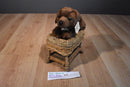 Aurora Miyoni Chocolate Brown Lab Beanbag Plush