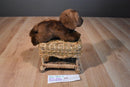 Aurora Miyoni Chocolate Brown Lab Beanbag Plush