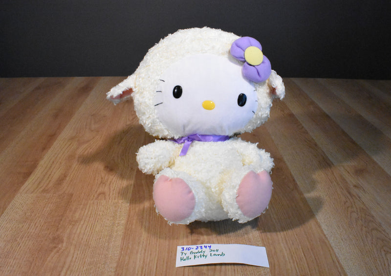 Ty Beanie Buddy Hello Kitty Lamb 2011 Beanbag Plush