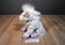 Ty Classic Opal the Pastel Rainbow Horse 2003 Beanbag Plush