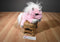 Aurora Dreamy Eyes Pink and White Unicorn 2007 Beanbag Plush