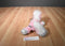 Aurora Dreamy Eyes Pink and White Unicorn 2007 Beanbag Plush