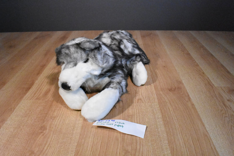 Folkmanis Timber Wolf Puppet Plush