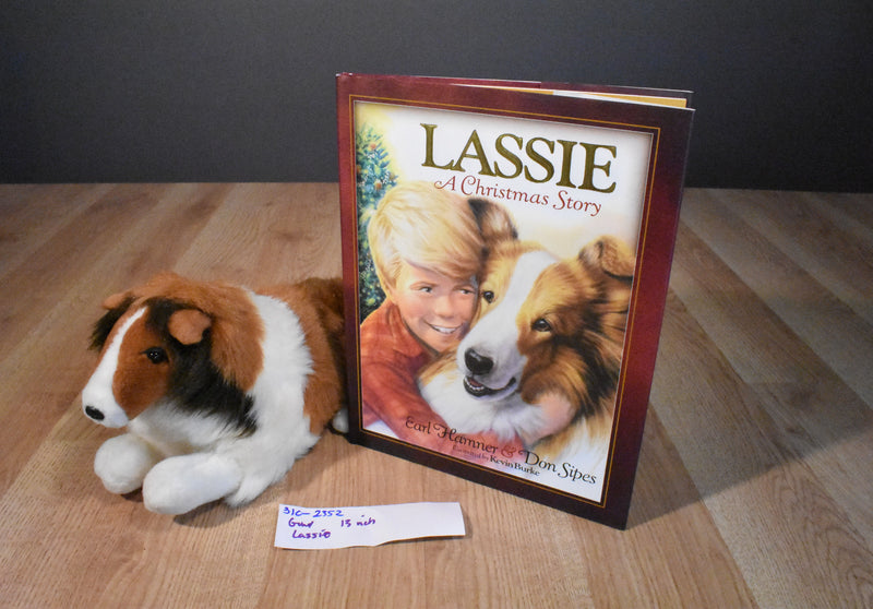 Gund Lassie 1989 Plush and Hardcover Book