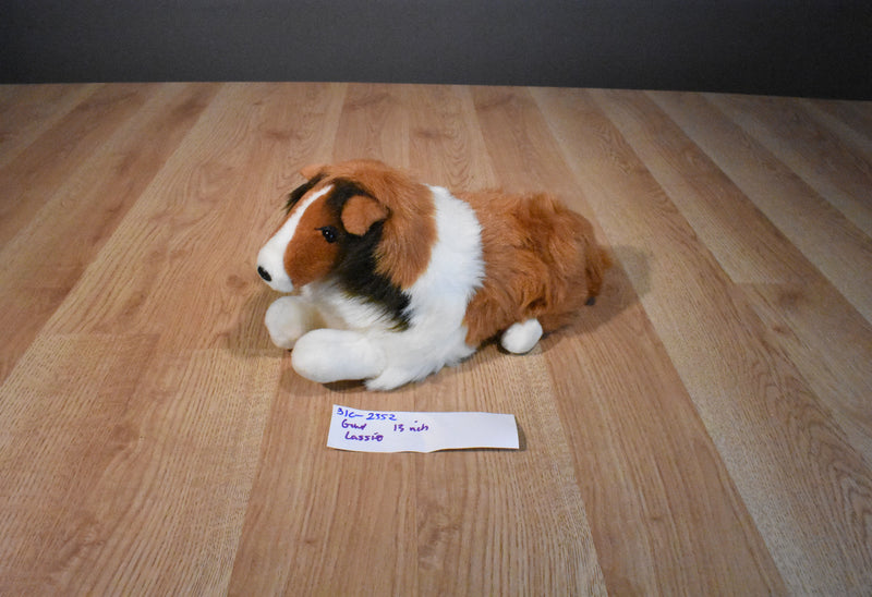 Gund Lassie 1989 Plush and Hardcover Book