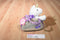 Aurora Fancy Pals White UnicornPlush in Bag