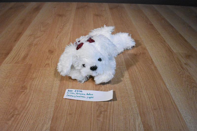 Little Brownie Bakers GSA White Maltese/Bichon Beanbag Plush