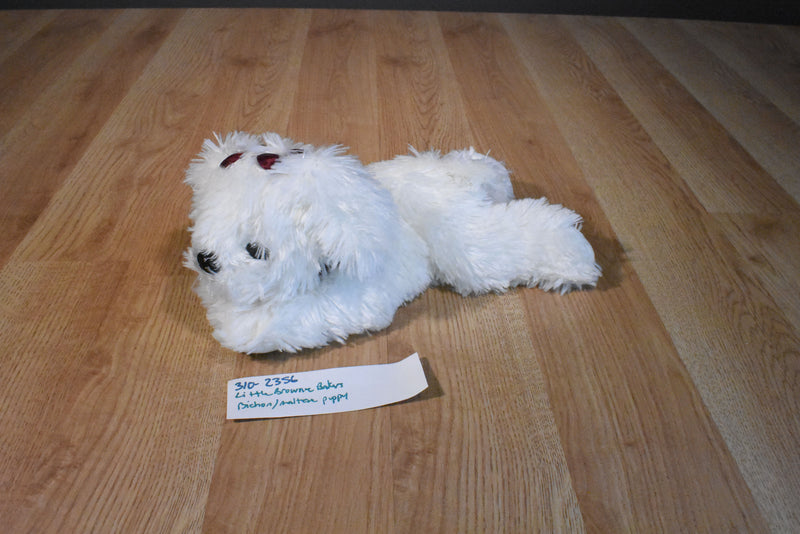 Little Brownie Bakers GSA White Maltese/Bichon Beanbag Plush