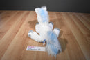 Jo-Ann Fabrics J Bear White and Blue Unicorn 2017 Plush