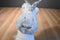 Jo-Ann Fabrics J Bear White and Blue Unicorn 2017 Plush
