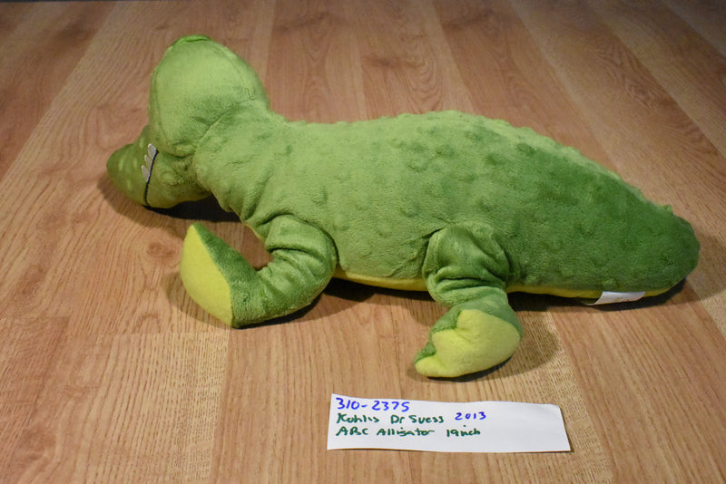 Kohl's Dr. Suess ABC Green Crocodile 2013 Plush