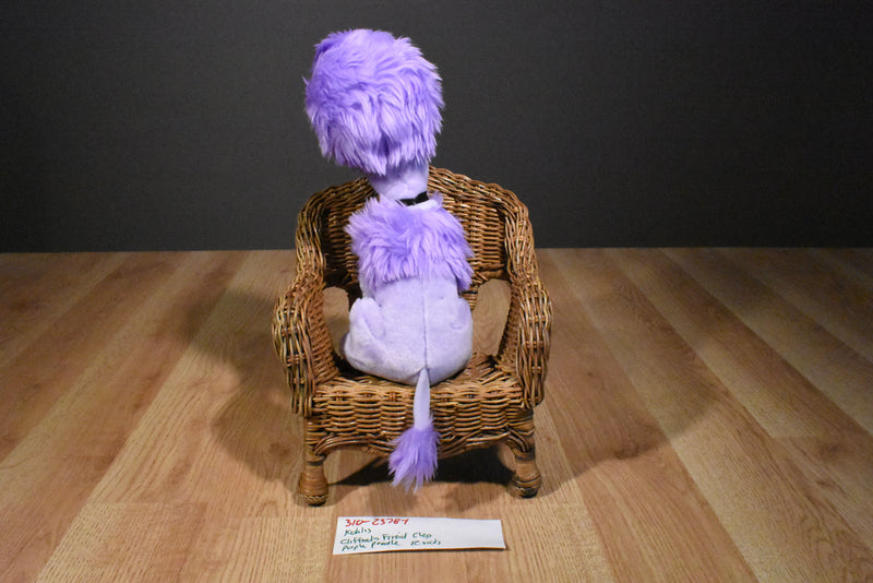 Kohl's Cares Clifford Friend Cleo the Purple Poodle 2003 Plush