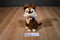 Disney Lady and the Tramp "Scamp" Beanbag Plush with a Bone