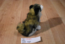 Jaag Mini Grey and Beige Wolf Beanbag Plush
