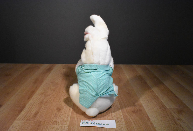 Commonwealth Toys Target Alice In Wonderland White Rabbit 1991 Plush