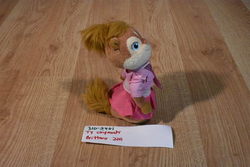 Ty Beanie Babies Brittany Chipmunk 2011 Beanbag Plush