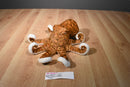 Wild Republic Brown and Orange Spotted Octopus 2012 Beanbag Plush