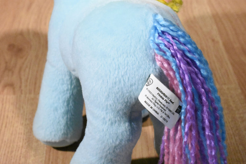 Hasbro My Little Pony Rainbow Dash 2003 Plush with Yarn Mane and Tail