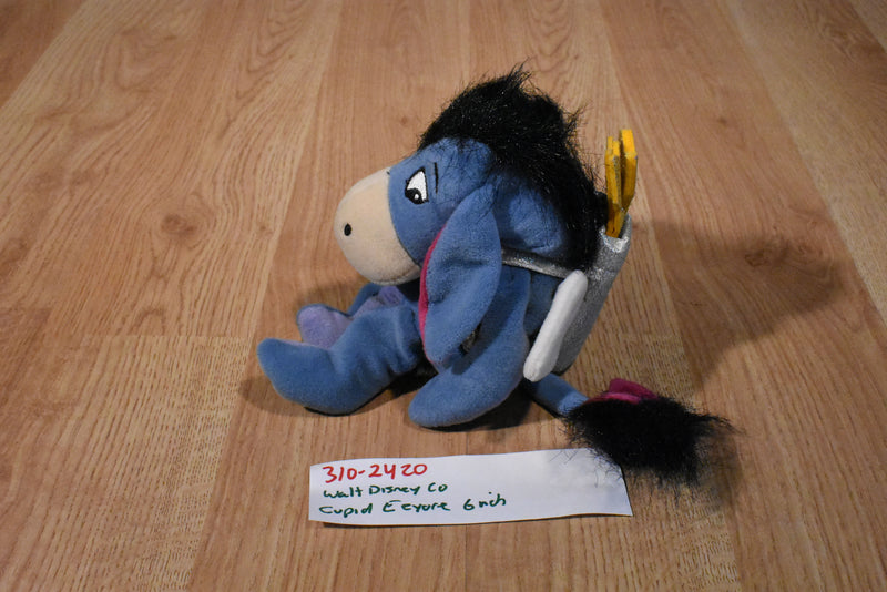 Disney Store Cupid Eeyore Beanbag Plush