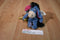 Disney Store Cupid Eeyore Beanbag Plush