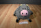 Jay at Play Mushable Pot Bellies Black/White Striped Cow 2012 Plush