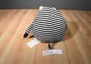 Jay at Play Mushable Pot Bellies Black/White Striped Cow 2012 Plush