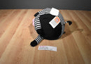 Jay at Play Mushable Pot Bellies Black/White Striped Cow 2012 Plush
