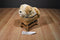 FAO Schwarz Bulldog Puppy Dog Beanbag Plush