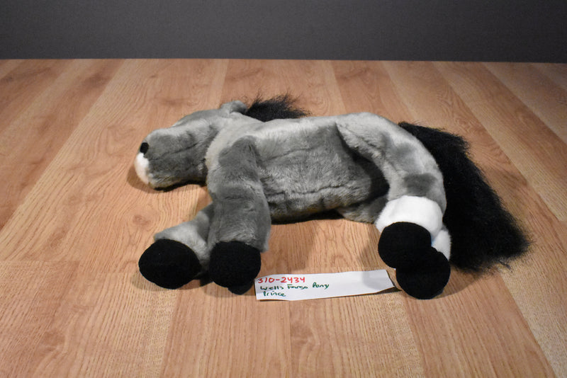 Wells Fargo Prince Grey Pony 2006 Beanbag Plush