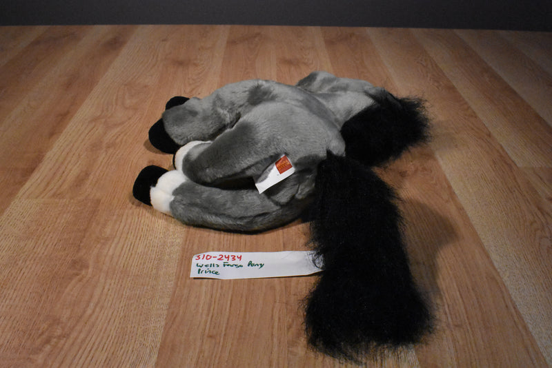 Wells Fargo Prince Grey Pony 2006 Beanbag Plush