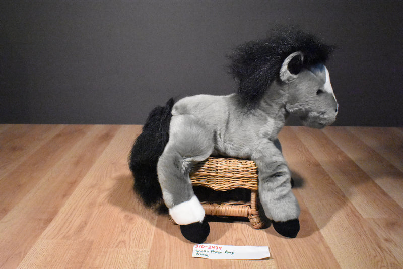 Wells Fargo Prince Grey Pony 2006 Beanbag Plush