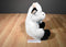Kids Of America White and Black Holstein Cow Plush