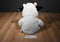 Kids Of America White and Black Holstein Cow Plush