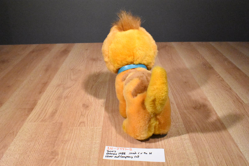 Sears Disney Oliver and Company 1988 Orange Cat Plush