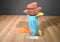 Disney Parks Phineas and Ferb Agent Perry Platypus Beanbag Plush