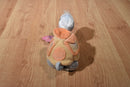 Enesco Tender Tails White Seal and Orange Turtle Beanbag Plush
